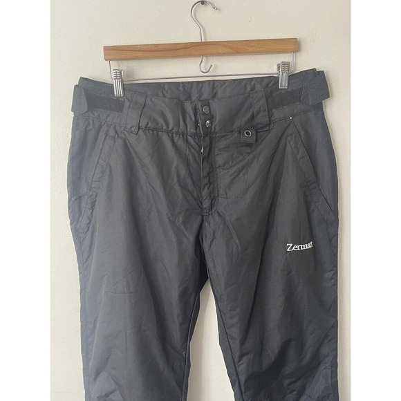 Zermatt Pants - Zermatt Women's SKI PANTS Regular Fit 3K Series Insulated Large Black